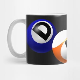 Pool Balls Dad Mug